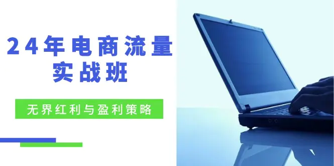 24年电商流量实战班：无界 红利与盈利策略，终极提升/关键词优化/精准…-3A资源站